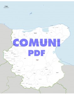 Mappa dei comuni della provincia di Foggia pdf