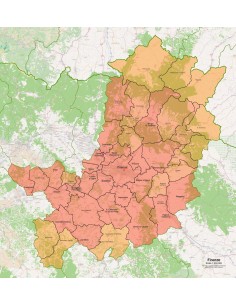 Mappa dei comuni della provincia di Firenze pdf 2