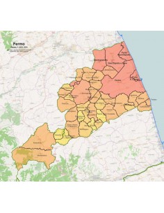 Mappa dei comuni della provincia di Fermo pdf 2