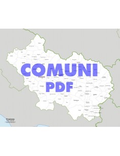 Mappa dei comuni della provincia di Frosinone pdf