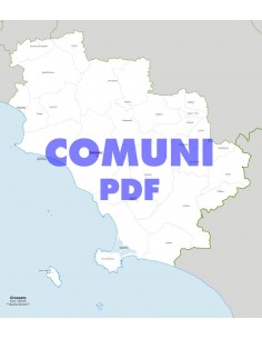 Mappa dei comuni della provincia di Grosseto pdf