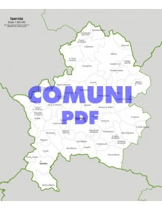 Mappa dei comuni della provincia di Isernia pdf