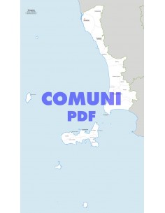 Mappa dei comuni della provincia di Livorno pdf