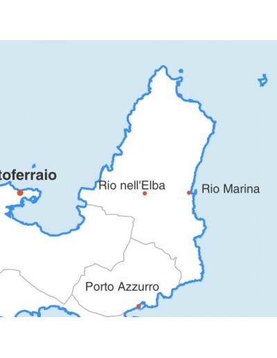 Mappa dei comuni della provincia di Livorno pdf