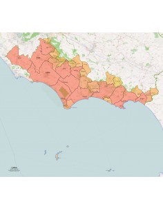 Mappa dei comuni della provincia di Latina pdf 2