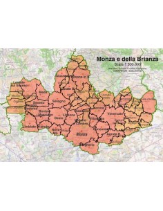 Mappa dei comuni della provincia di Monza e Brianza pdf 2