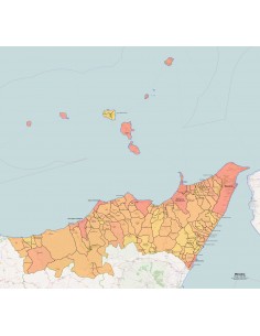 Mappa dei comuni della provincia di Messina pdf 2