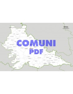 Mappa dei comuni della provincia di Mantova pdf