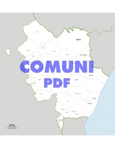 Mappa dei comuni della provincia di Matera pdf