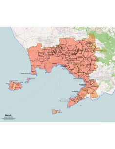 Mappa dei comuni della provincia di Napoli pdf 2