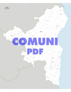 Mappa dei comuni della provincia di Nuoro pdf