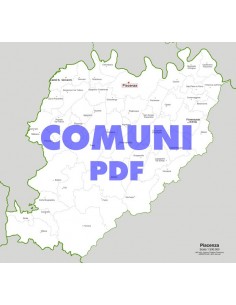 Mappa dei comuni della provincia di Piacenza pdf