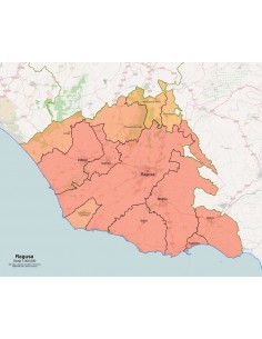 Mappa dei comuni della provincia di Ragusa pdf 2