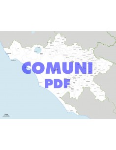 Mappa dei comuni della provincia di Roma pdf