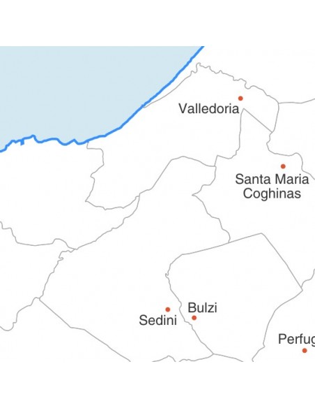 Mappa dei comuni della provincia di Sassari pdf