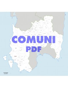 Mappa dei comuni della provincia Sud Sardegna pdf
