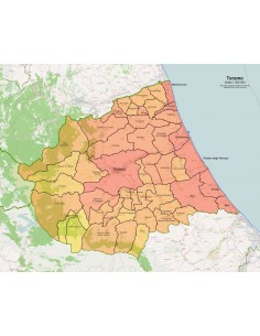 Mappa dei comuni della provincia di Teramo pdf 2