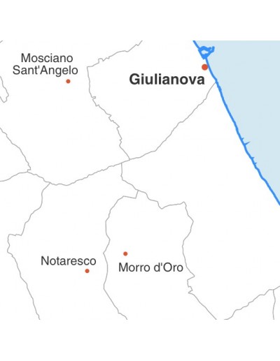 Mappa dei comuni della provincia di Teramo pdf