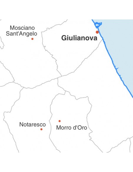 Mappa dei comuni della provincia di Teramo pdf