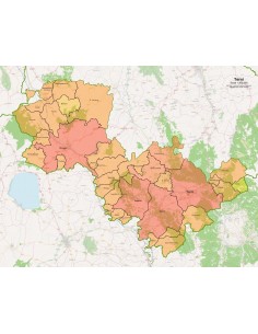 Mappa dei comuni della provincia di Terni pdf 2