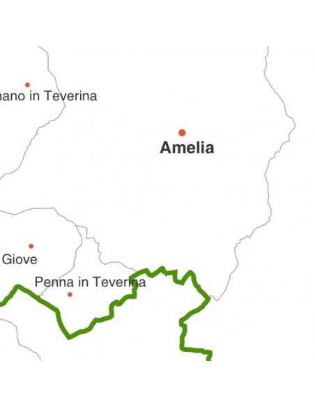 Mappa dei comuni della provincia di Terni pdf