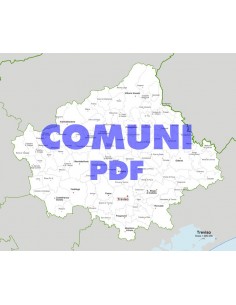 Mappa dei comuni della provincia di Treviso pdf
