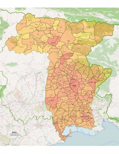 Mappa dei comuni della provincia di Udine pdf 2