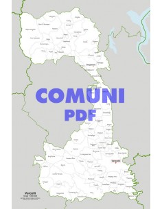 Mappa dei comuni della provincia di Vercelli pdf