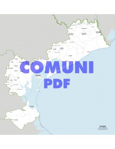 Mappa dei comuni della provincia di Venezia pdf