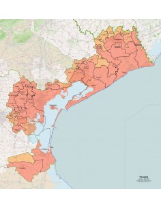 Mappa dei comuni della provincia di Venezia pdf 2