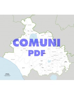 Mappa dei comuni della provincia di Viterbo pdf