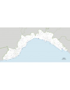 Mappa dei comuni della Liguria jpg 2