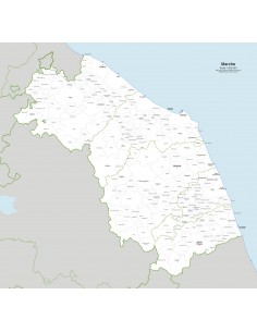 Mappa dei comuni della Marche jpg 2