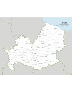 Mappa dei comuni del Molise jpg 2
