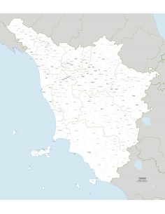 Mappa dei comuni della Toscana jpg 2