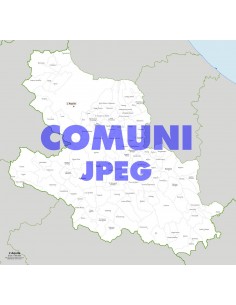 Mappa dei comuni della provincia di L'Aquila jpg