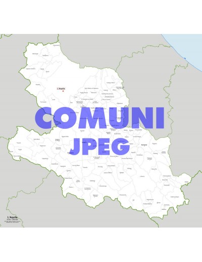 Mappa dei comuni della provincia di L'Aquila jpg