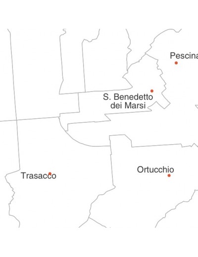 Mappa dei comuni della provincia di L'Aquila jpg