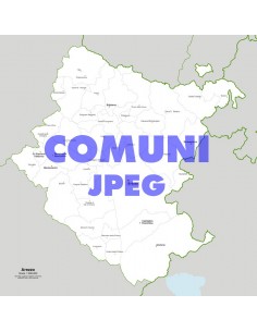Mappa dei comuni della provincia di Arezzo jpg