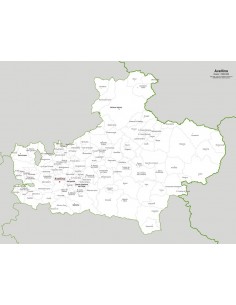 Mappa dei comuni della provincia di Avellino jpg 2