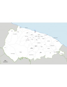 Mappa dei comuni della provincia di Bari jpg 2