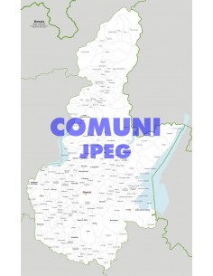 Mappa dei comuni della provincia di Brescia jpg