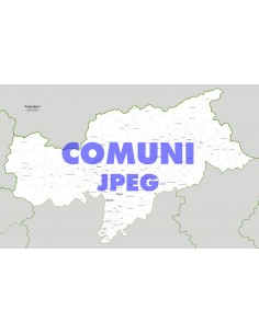 Mappa dei comuni della provincia di Bolzano jpg
