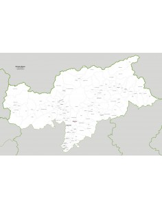 Mappa dei comuni della provincia di Bolzano jpg 2