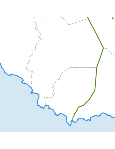 Mappa dei comuni della provincia di Cagliari jpg