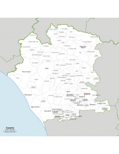 Mappa dei comuni della provincia di Caserta jpg 2