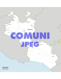 Mappa dei comuni della provincia di Caltanissetta jpg