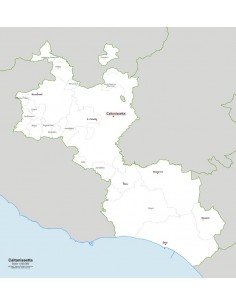 Mappa dei comuni della provincia di Caltanissetta jpg 2