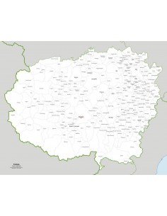 Mappa dei comuni della provincia di Cuneo jpg 2