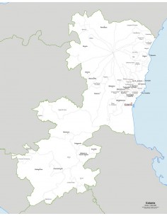 Mappa dei comuni della provincia di Catania jpg 2